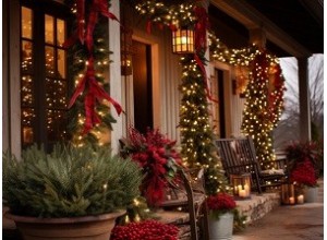 Χριστουγεννιάτικη Διακόσμηση Εξωτερικού Χώρου